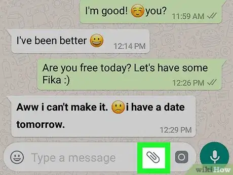 Image titled Share Your Location on WhatsApp Step 10