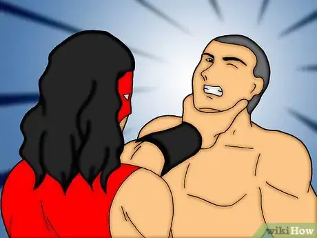 Image titled Chokeslam an Opponent Like Kane Step 1