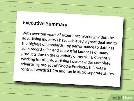 Image titled Write a Resume for an Advertising Job Step 5