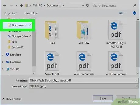Image titled Convert a Google Doc to a PDF on PC or Mac Step 12