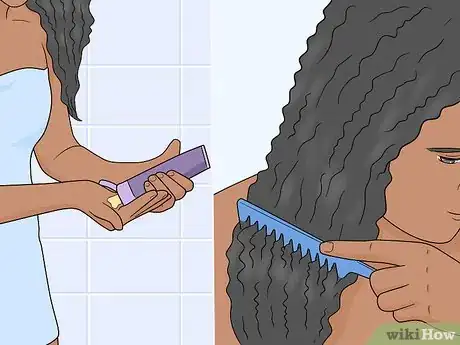 Image titled Air Dry Hair Without Frizz Step 10
