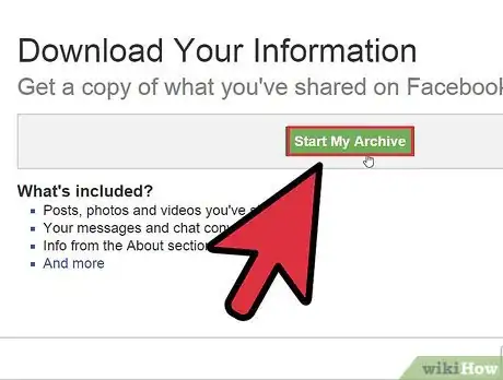 Image titled Request a Copy of Your Archived Facebook Information File Step 5