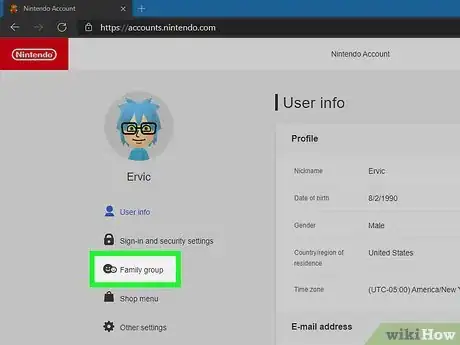 Image titled Join a Nintendo Switch Online Family Step 3