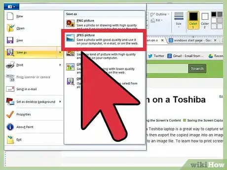 Image titled Print Screen on a Toshiba Laptop Step 7