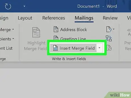 Image titled Mail Merge Using a List from Access Database Step 15