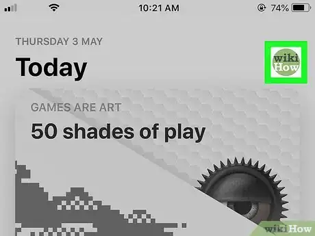 Image titled Add an iTunes Gift Card to iPhone Step 4