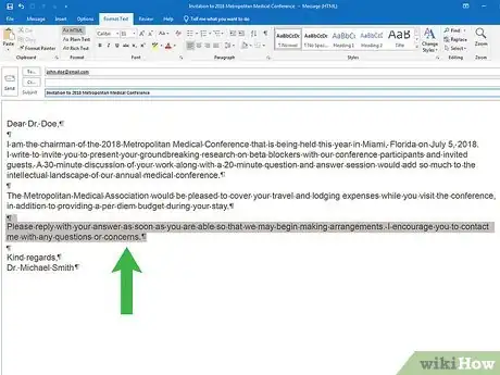 Image titled Save Quick Parts in Outlook Step 4