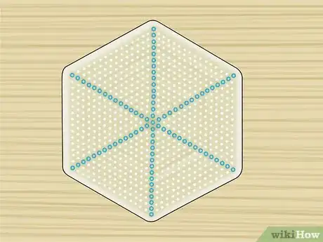 Image titled Make Perler Bead Snowflakes Step 4