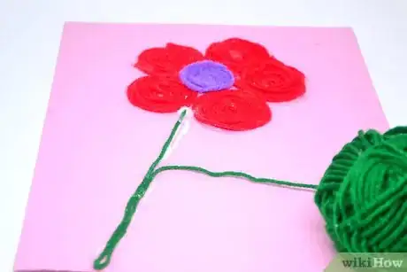 Image titled Make Spring Flower Yarn Art Step 5