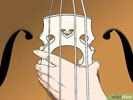 Image titled Adjust a Double Bass Bridge Step 4