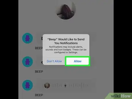 Image titled Use Beep Friends Messenger App on iPhone or iPad Step 27