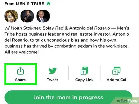 Image titled Find an Event or Scheduled Room in Clubhouse Step 7