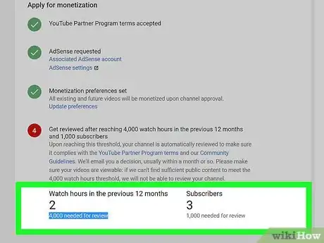 Image titled Link AdSense to Your YouTube Account Step 18