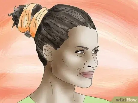 Image titled Maintain Black Hair During Exercise Step 1
