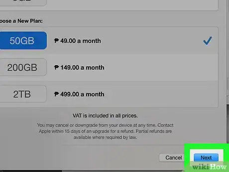 Image titled Change Your iCloud Storage Plan Step 15