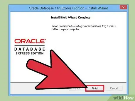 Image titled Install Oracle Express Edition 11G Step 8