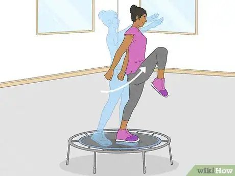 Image titled Exercise on a Trampoline Step 7