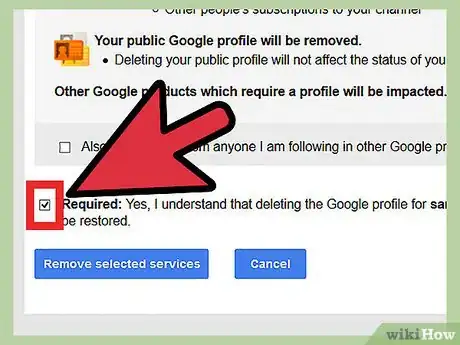 Image titled Delete a YouTube Account Step 4
