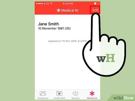 Image titled Set Up the Health App on iPhone to Provide Information in a Medical Emergency Step 9