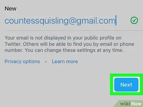 Image titled Change Your Email on Twitter on iPhone or iPad Step 8