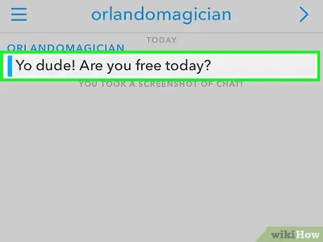 Image titled Save Snapchat Conversations Step 5