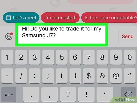 Image titled Use Messages on Letgo on iPhone or iPad Step 5