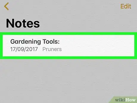 Image titled Pin Notes on iPhone or iPad Step 2