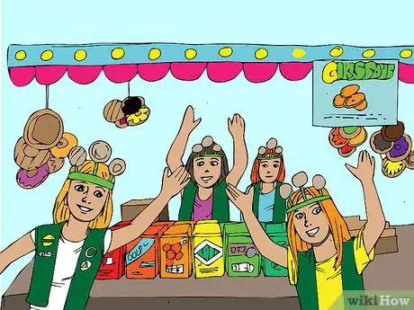 Image titled Organize a Girl Scout Cookie Booth Sale Step 14
