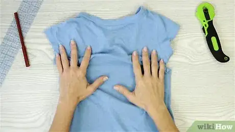 Image titled Cut T‐Shirts for Craft Projects Step 1