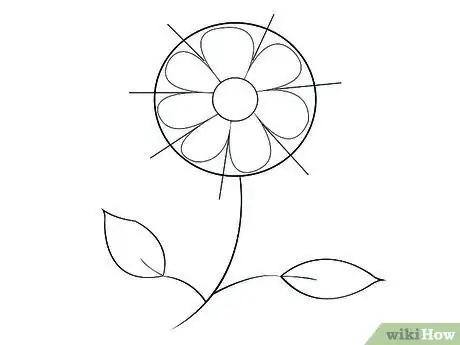 Image titled Draw a Wild Flower Step 4