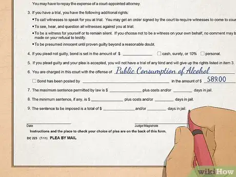 Image titled Plead Guilty by Mail Step 6
