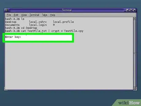 Image titled Encrypt Files in Unix Step 4