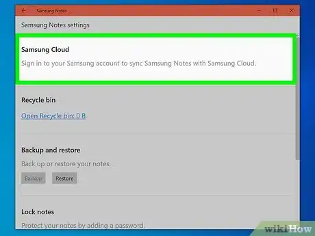 Image titled Sync Samsung Notes to PC Step 7