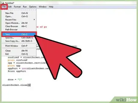 Image titled Write a Server with Python Step 11