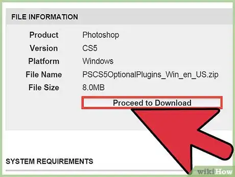 Image titled Install Plugins in Adobe Photoshop Step 1
