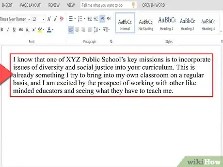 Image titled Write a Teaching Cover Letter Step 7