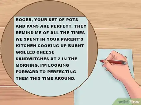 Image titled Write a Wedding Thank You Note Step 8