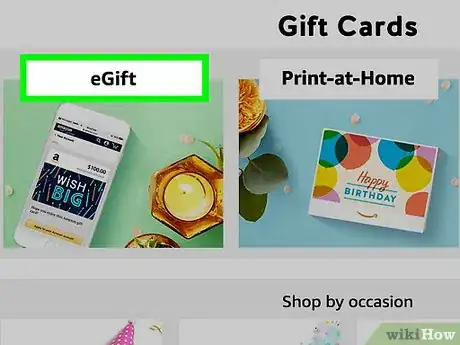 Image titled Buy an Amazon Gift Card on PC or Mac Step 3