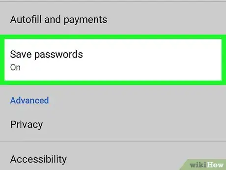 Image titled Forget Passwords on Chrome on Android Step 4
