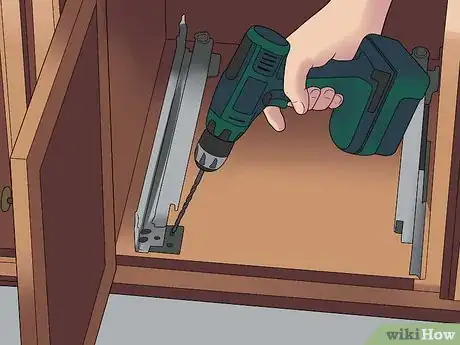 Image titled Install Sliding Shelves in Kitchen Cabinets Step 15