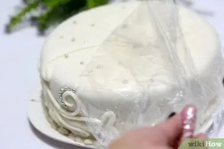 Image titled Wrap a Wedding Cake Step 11