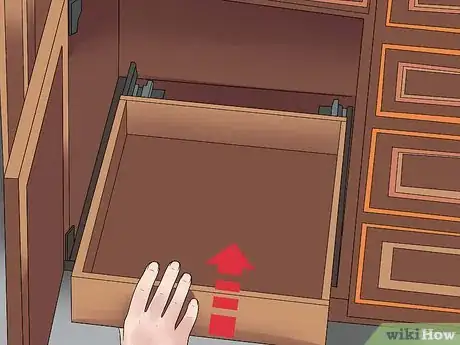 Image titled Install Sliding Shelves in Kitchen Cabinets Step 10