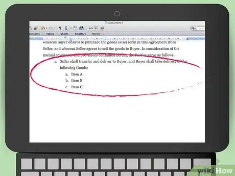 Image titled Draft an Agreement for the Sale of Goods Step 5