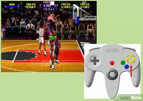 Image titled Play NBA Hangtime on Nintendo 64 Step 5