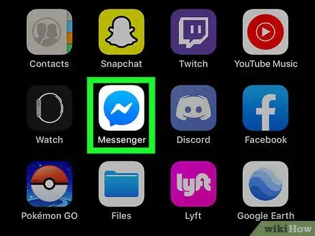Image titled Activate Night Mode in Messenger Step 1