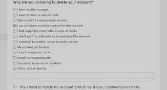 Delete a Soundcloud Account