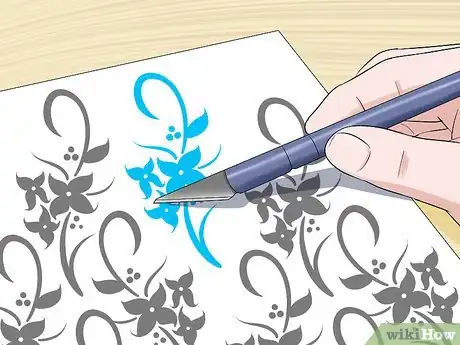 Image titled Stencil or Frost a Mirror Step 3