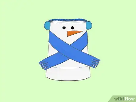 Image titled Make Foam Cup Snowmen Step 5