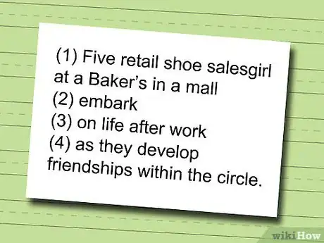 Image titled Write Loglines for Reality Shows Step 2