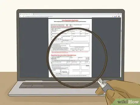 Image titled Register to Vote by Mail Step 1